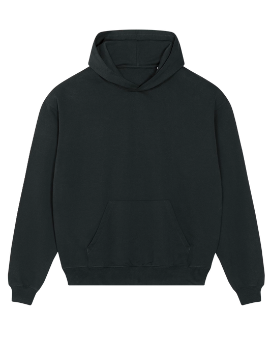 HOODIE HOOP BACK | Noir - Unisexe