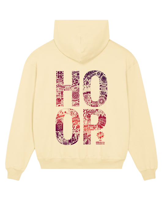 HOODIE FULL HOOP | Butter - Unisexe