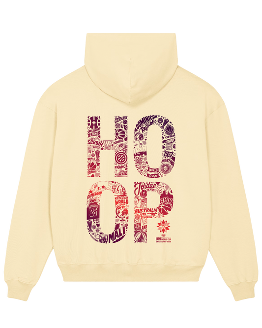 HOODIE HOOP BACK | Butter - Unisexe