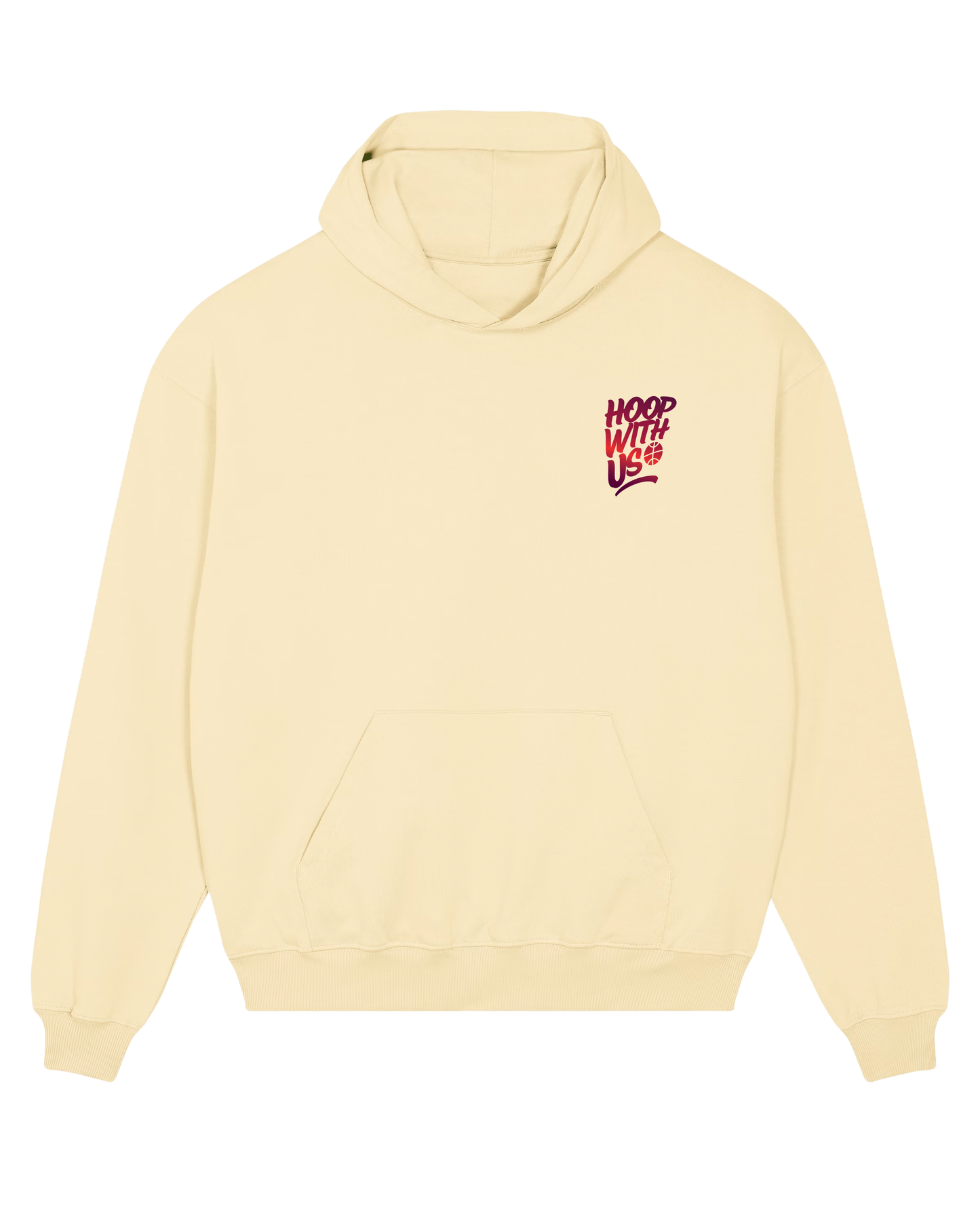 HOODIE FULL HOOP | Butter - Unisexe