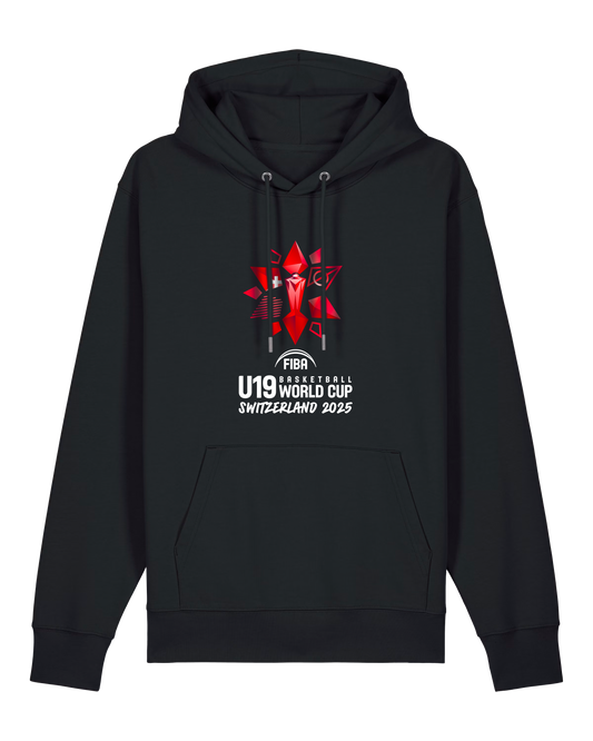 HOODIE LOGO | Noir - Unisexe