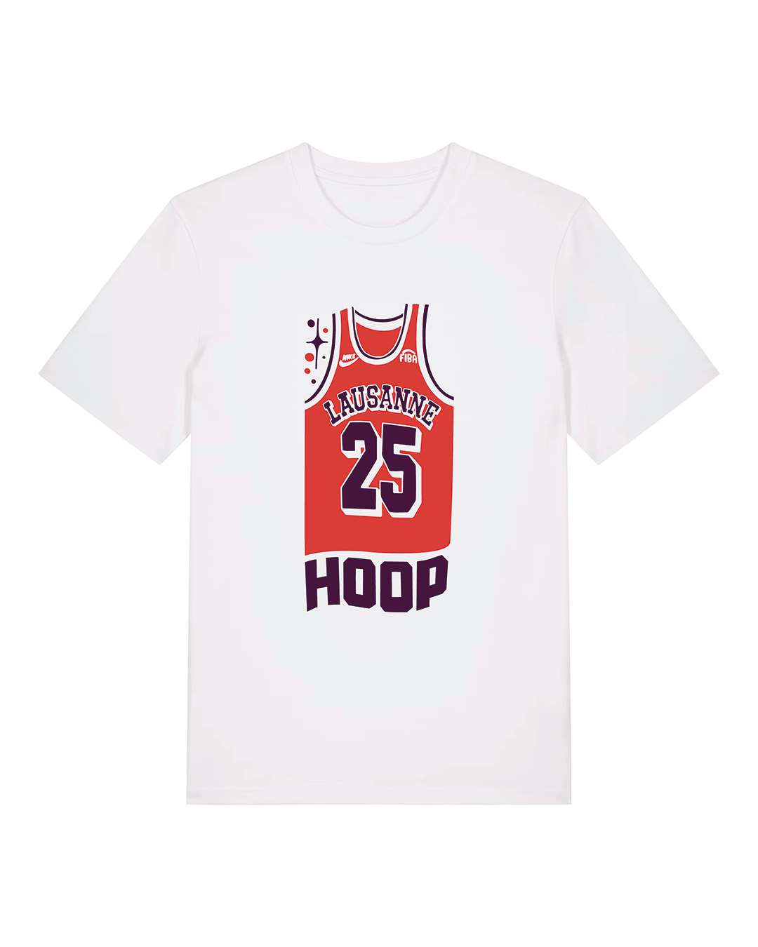 HOOP T-SHIRT | White - Unisex