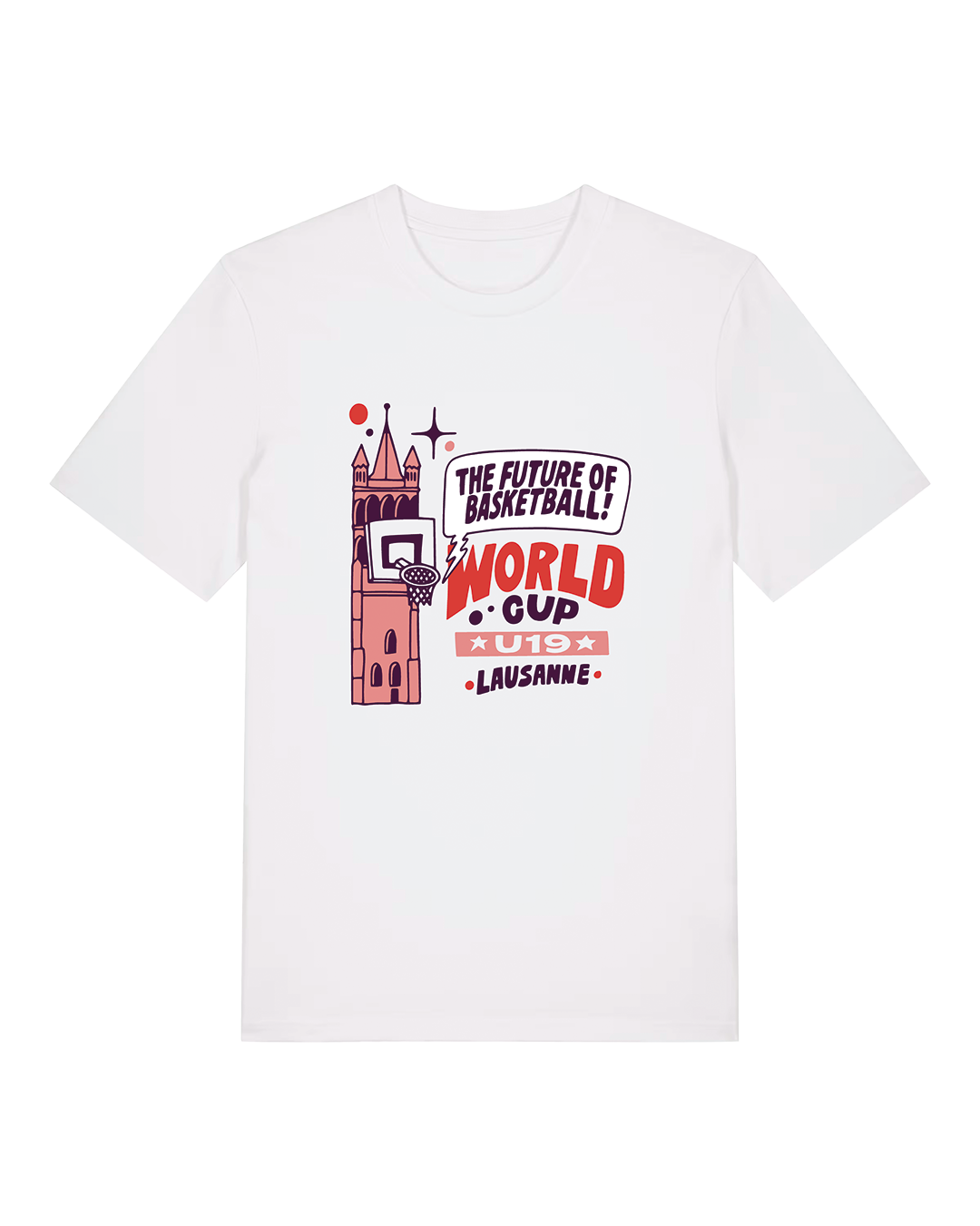 HOOP T-SHIRT | White - Unisex