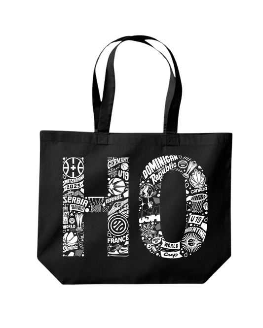 TOTE BAG | Hoop - Black